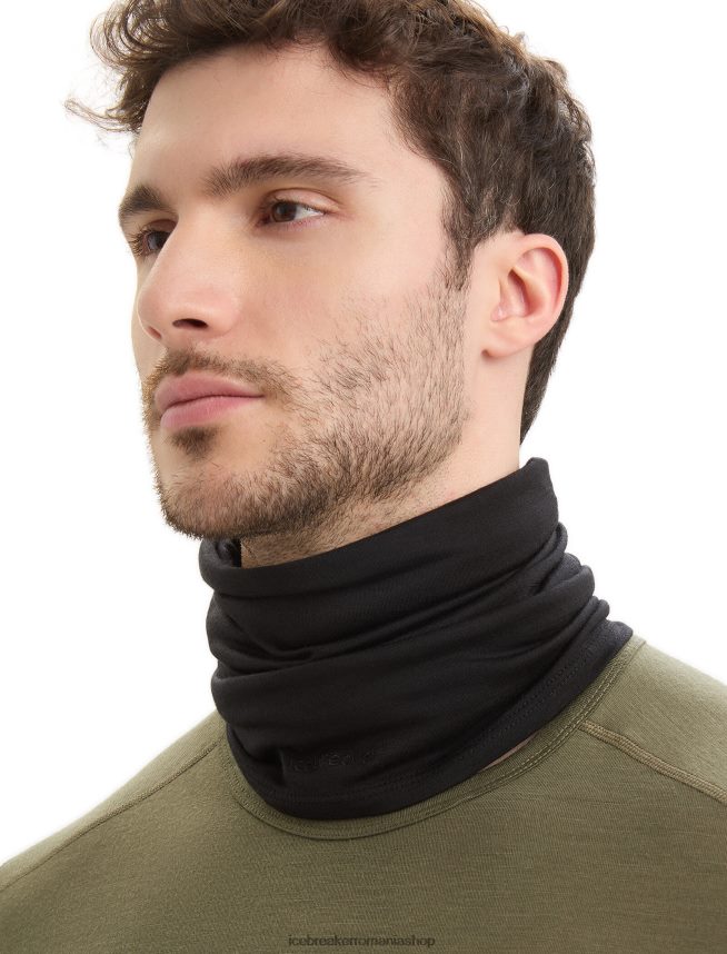 Icebreaker accesorii negru unisex cool-lite merino flexi chute DL46T324