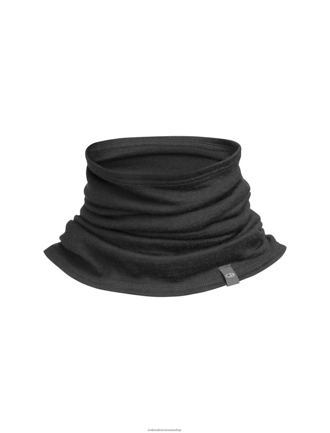Icebreaker accesorii negru unisex merino flexi chute DL46T311