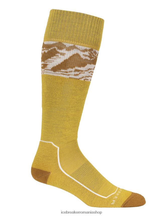 Icebreaker accesorii aur tăcut/cuișoare femei schi merino+ light peste alpii gambei 3d DL46T919