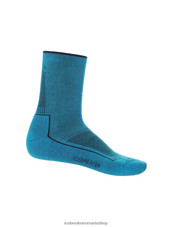 Icebreaker accesorii geo albastru bărbați șosete cool-lite merino hike 3q crew DL46T270