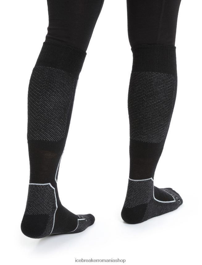Icebreaker accesorii negru femei merino ski+ șosete ușoare peste gambe DL46T785