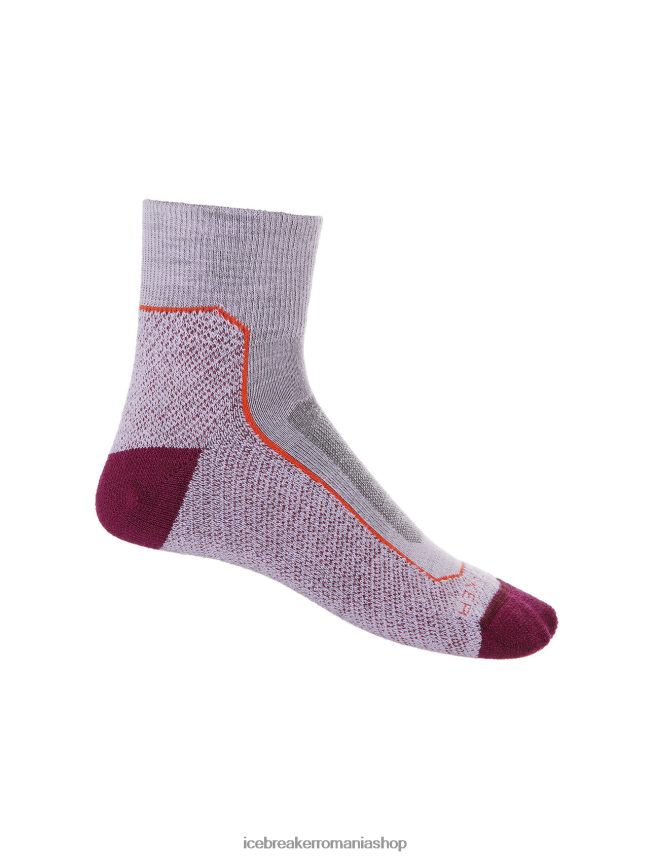 Icebreaker accesorii privire mov/go berry femei merino hike+ șosete mini ușoare DL46T756