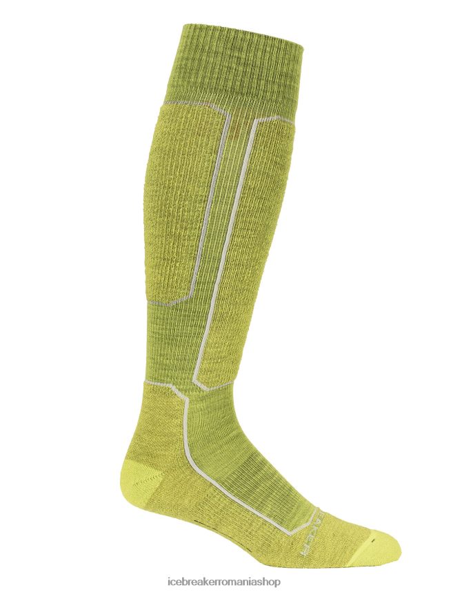 Icebreaker accesorii strălucire/eter bărbați merino ski+ șosete ușoare peste gambe DL46T467