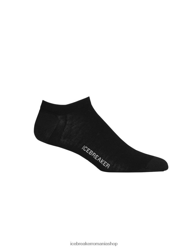 Icebreaker accesorii zăpadă neagră bărbați șosete no show de tip merino lifestyle fine DL46T263