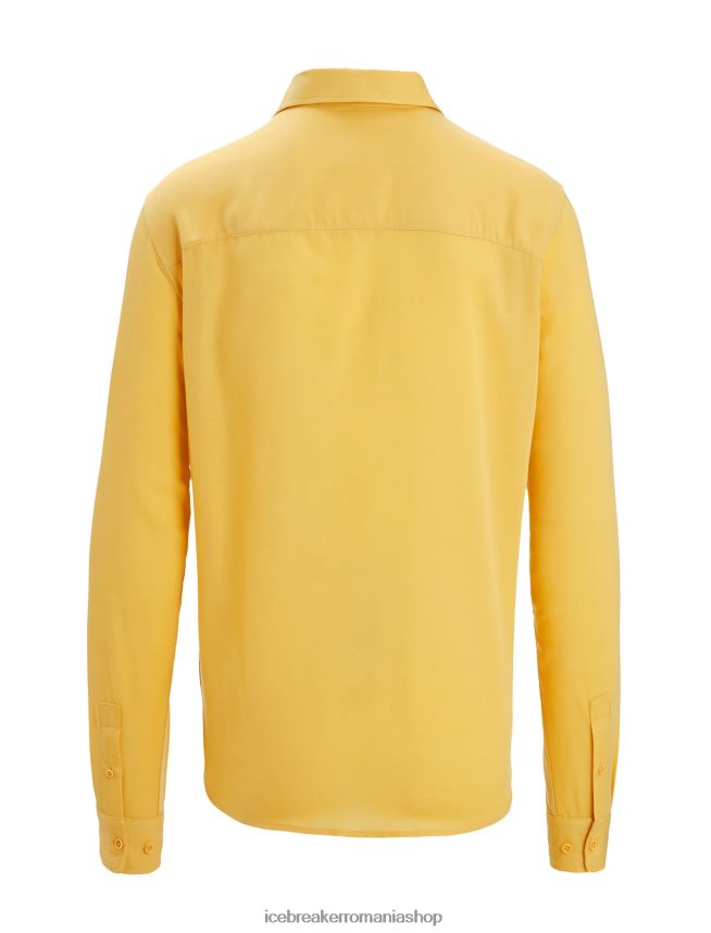 Icebreaker îmbrăcăminte vară bărbați cămașă cu mânecă lungă merino steveston DL46T195