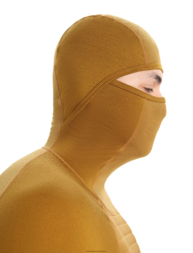 Icebreaker îmbrăcăminte cuișoare bărbați hanorac termic cu mânecă lungă izolată din merino zoneknit DL46T430