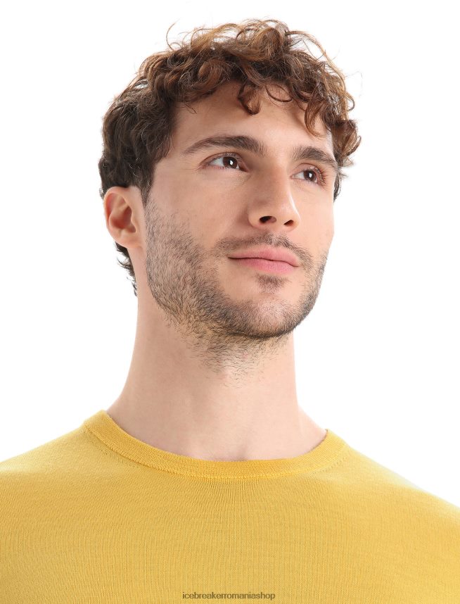 Icebreaker îmbrăcăminte vară bărbați pulover merino Wilcox cu maneca lunga DL46T215