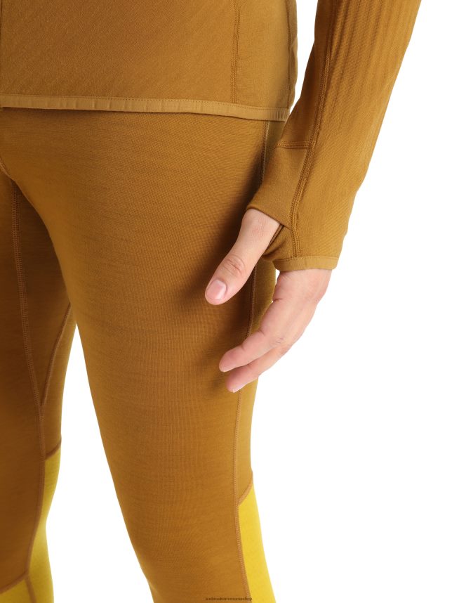 Icebreaker îmbrăcăminte cuișoare bărbați geacă cu fermoar cu mânecă lungă realfleece merino descender DL46T390