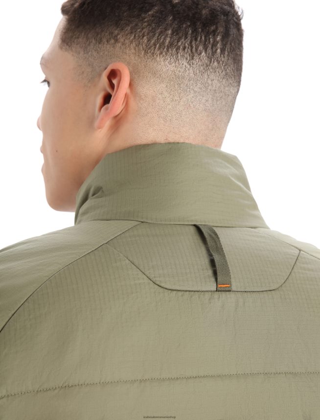 Icebreaker îmbrăcăminte loden bărbați jachetă merinoloft collingwood ii DL46T403