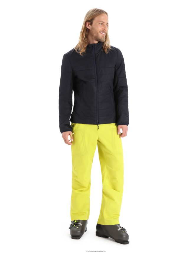 Icebreaker îmbrăcăminte marina de la miezul nopții bărbați jacheta merinoloft DL46T244