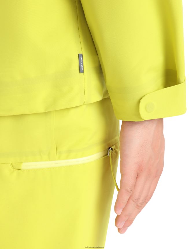 Icebreaker îmbrăcăminte strălucire bărbați jachetă cu glugă shell+ merinos DL46T394