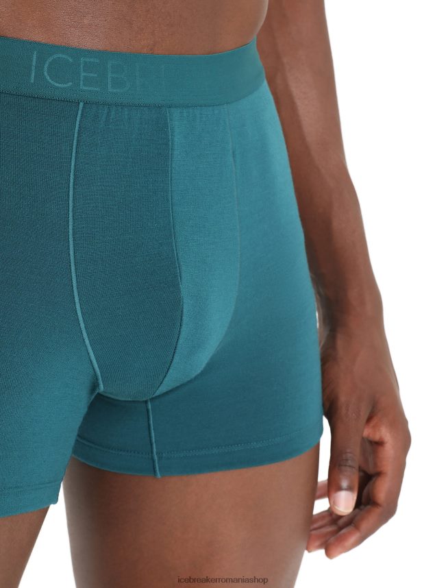 Icebreaker îmbrăcăminte glorie verde bărbați boxeri cool-lite din merino anatomica DL46T104