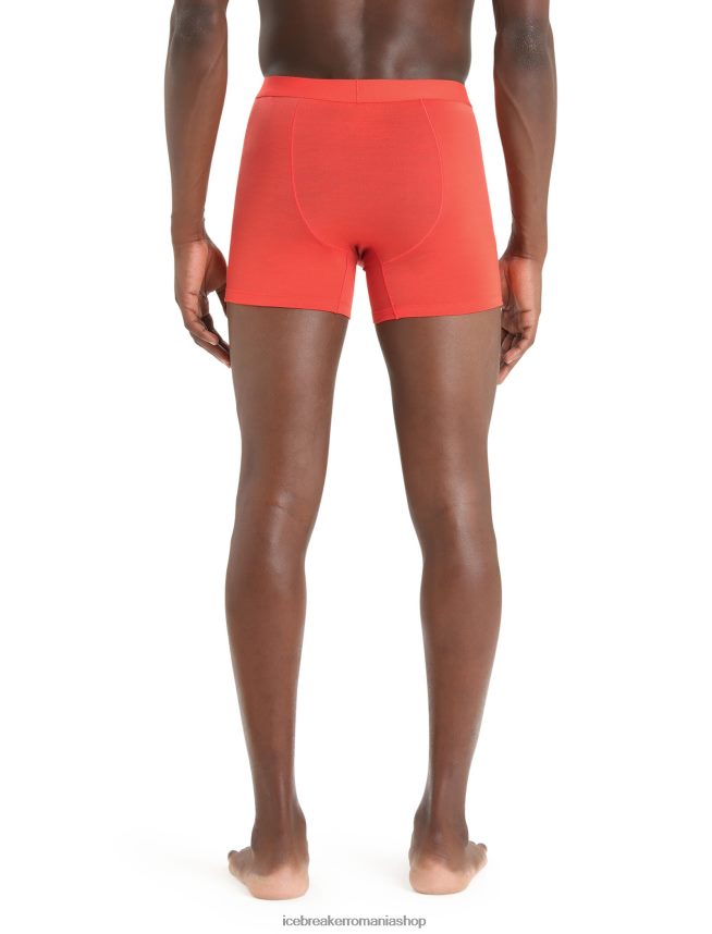 Icebreaker îmbrăcăminte pământ vibrant bărbați boxeri cool-lite din merino anatomica DL46T105