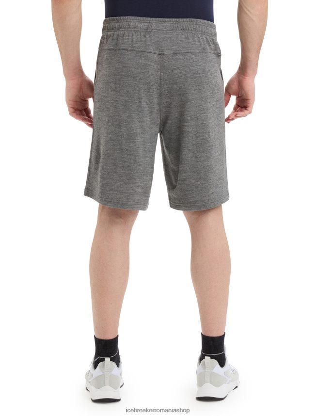 Icebreaker îmbrăcăminte gritstone heather bărbați pantaloni scurți merinos DL46T246