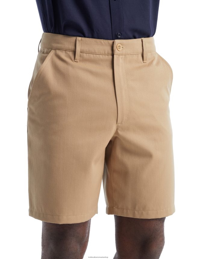 Icebreaker îmbrăcăminte nisip bărbați pantaloni scurți din merino berlin DL46T481