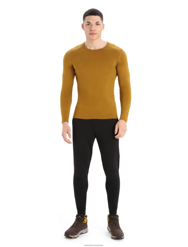 Icebreaker îmbrăcăminte negru bărbați jogger din merino zoneknit DL46T251