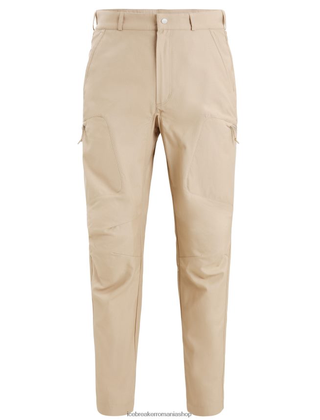 Icebreaker îmbrăcăminte nisip bărbați pantaloni de drumeție merinos DL46T253