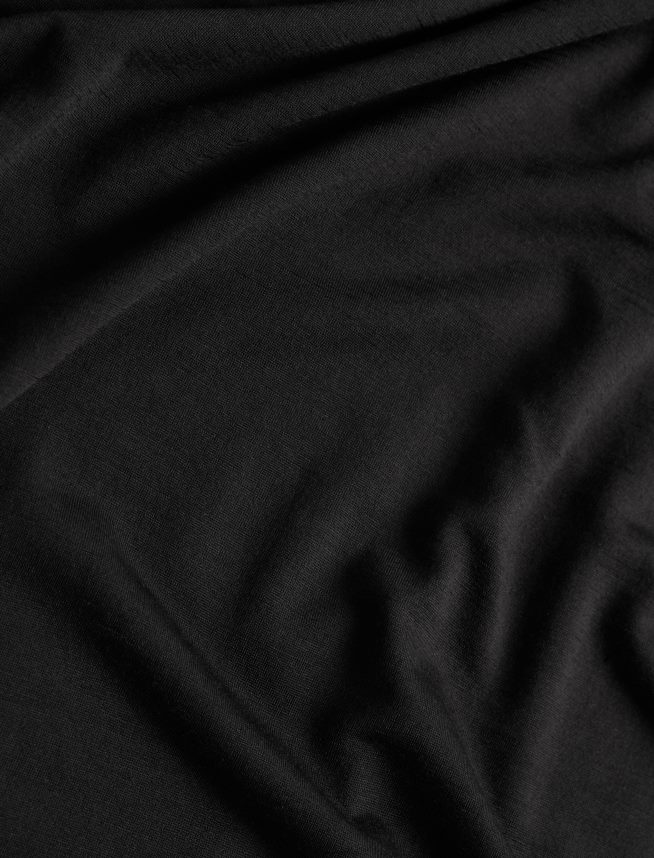 Icebreaker îmbrăcăminte negru bărbați tricou cu mânecă lungă merino sphere ii DL46T187