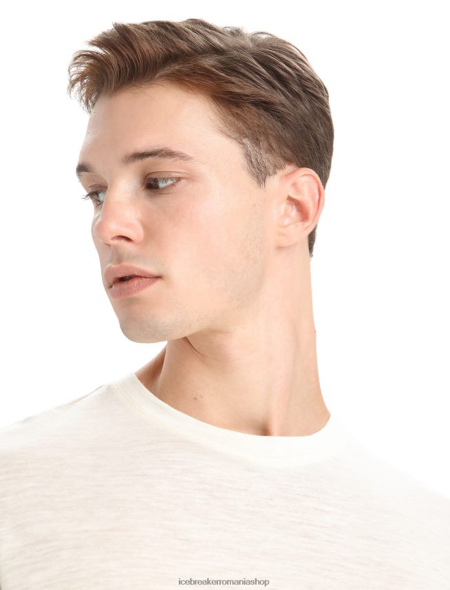 Icebreaker îmbrăcăminte cretă bărbați tricou cu mânecă scurtă din merinos DL46T81