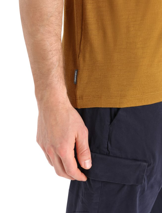 Icebreaker îmbrăcăminte cuișoare bărbați tricou cu mânecă scurtă merino tech lite ii fără plastic DL46T421