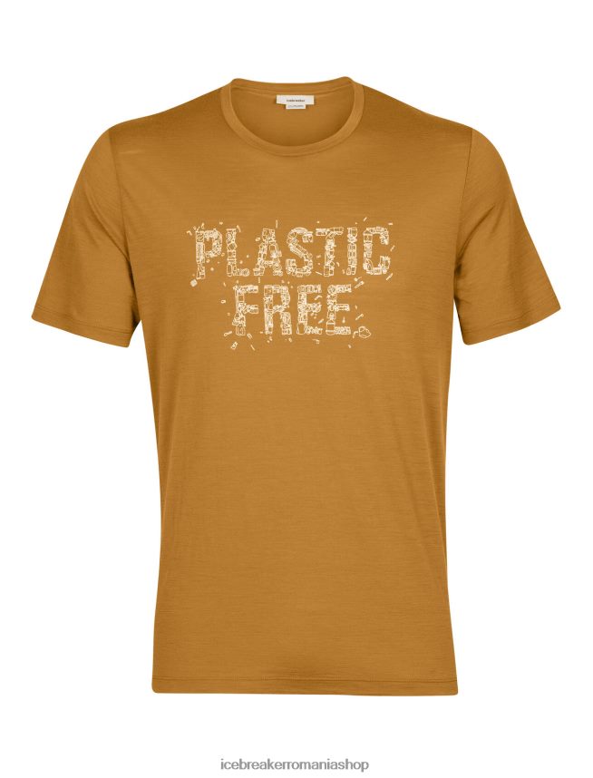 Icebreaker îmbrăcăminte cuișoare bărbați tricou cu mânecă scurtă merino tech lite ii fără plastic DL46T421