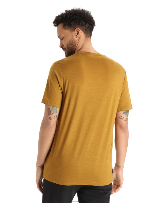 Icebreaker îmbrăcăminte cuișoare bărbați tricou cu mânecă scurtă merino tech lite ii ski yeti DL46T363