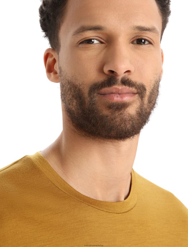 Icebreaker îmbrăcăminte cuișoare bărbați tricou cu mânecă scurtă merino tech lite ii ski yeti DL46T363