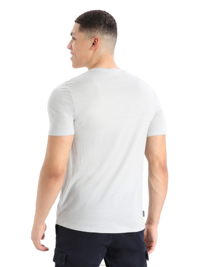 Icebreaker îmbrăcăminte eter bărbați tricou cu mânecă scurtă merino tech lite ii alps 3d DL46T432