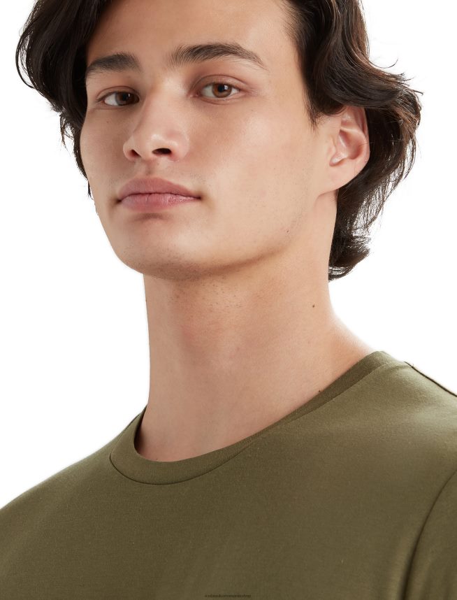 Icebreaker îmbrăcăminte loden bărbați tricou din bumbac tencel cu maneca scurta DL46T77