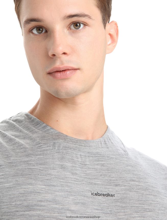 Icebreaker îmbrăcăminte metrou Heather bărbați rezervor zoneknit merinos DL46T13