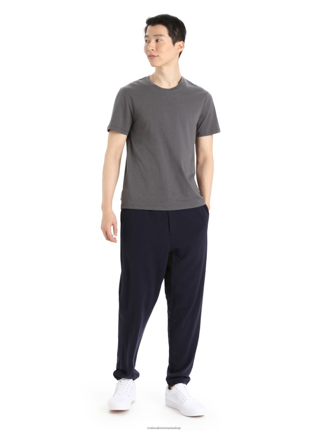 Icebreaker îmbrăcăminte muson bărbați tricou clasic cu mânecă scurtă din merino central DL46T49