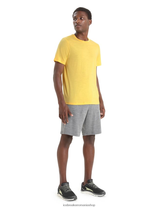 Icebreaker îmbrăcăminte vară bărbați tricou cu mânecă scurtă merino tech lite ii DL46T30