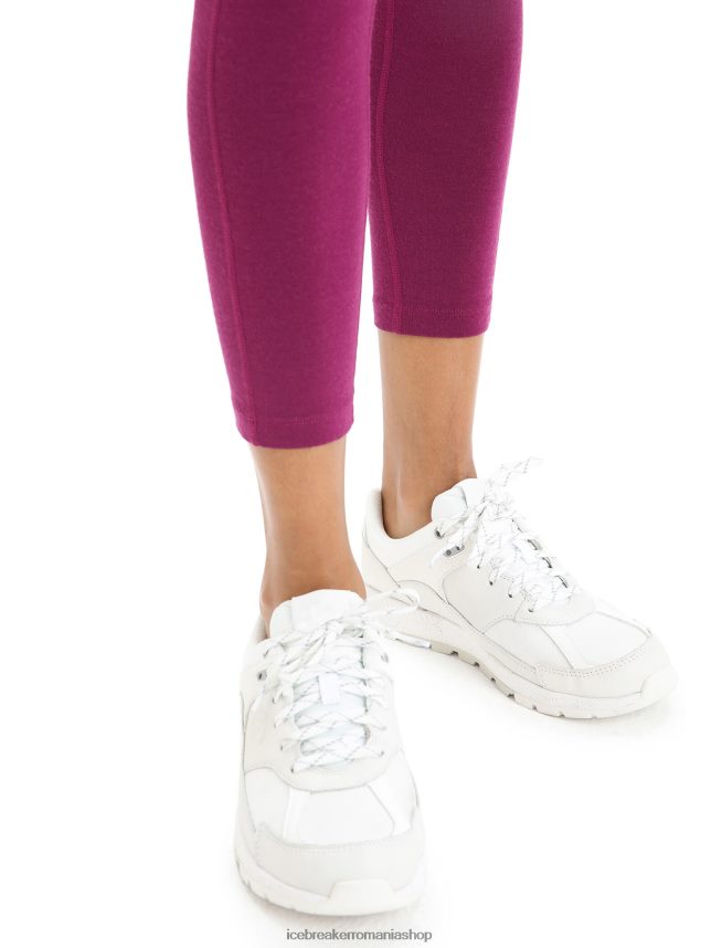 Icebreaker îmbrăcăminte du-te boabe femei colanti cu talie mare din merino fastray DL46T734