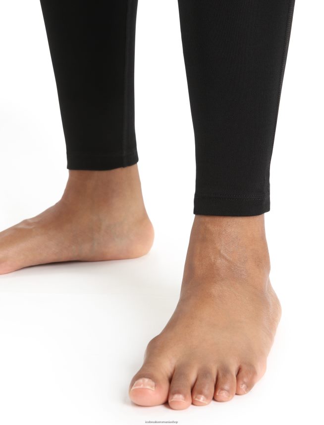 Icebreaker îmbrăcăminte negru femei 300 de jambiere termice merinofine DL46T595