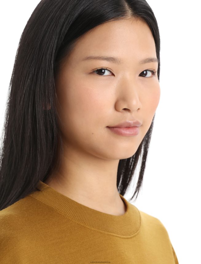 Icebreaker îmbrăcăminte cuișoare femei hanorac cu mânecă lungă merino crush DL46T905