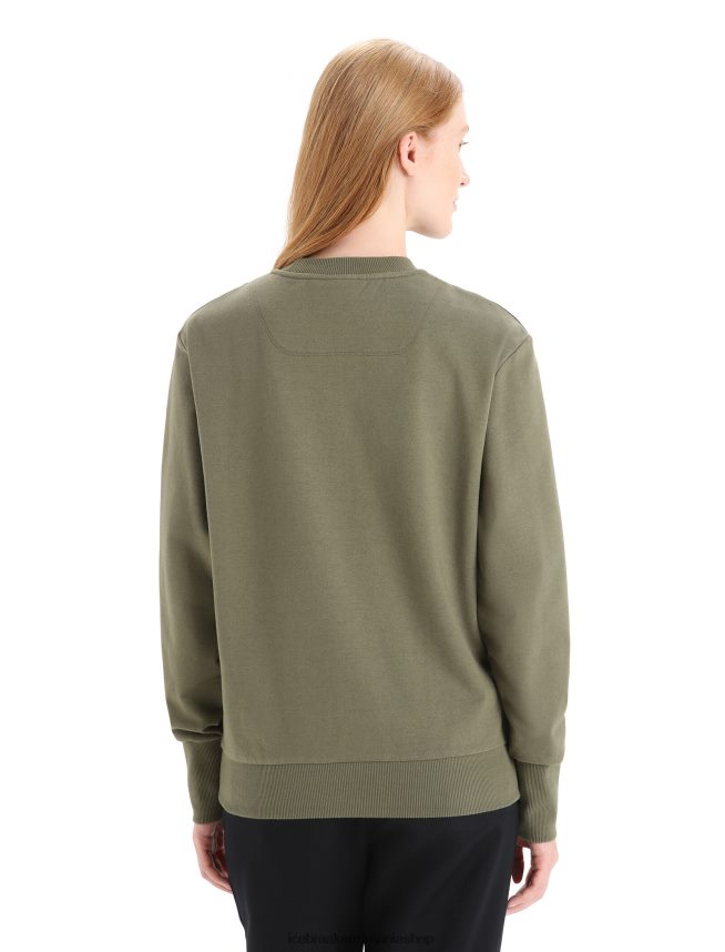 Icebreaker îmbrăcăminte loden femei hanorac merino central ii cu maneca lunga DL46T706