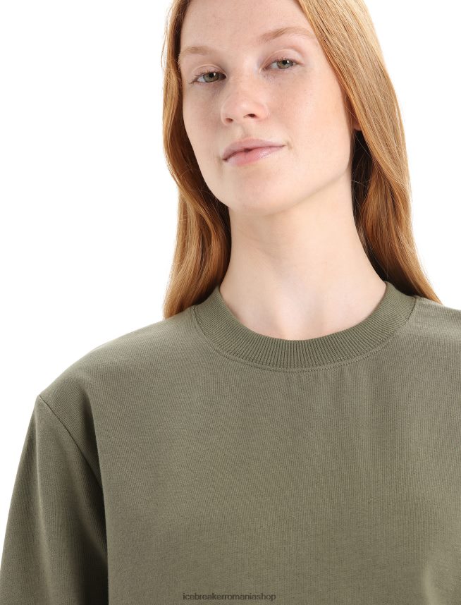 Icebreaker îmbrăcăminte loden femei hanorac merino central ii cu maneca lunga DL46T706