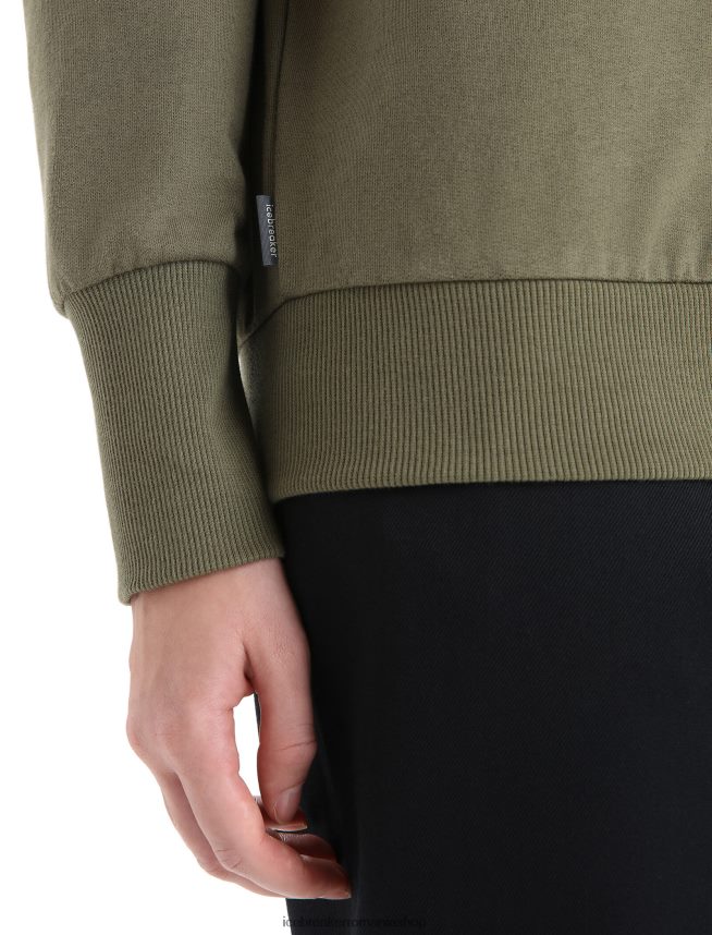 Icebreaker îmbrăcăminte loden femei hanorac merino central ii cu maneca lunga DL46T706