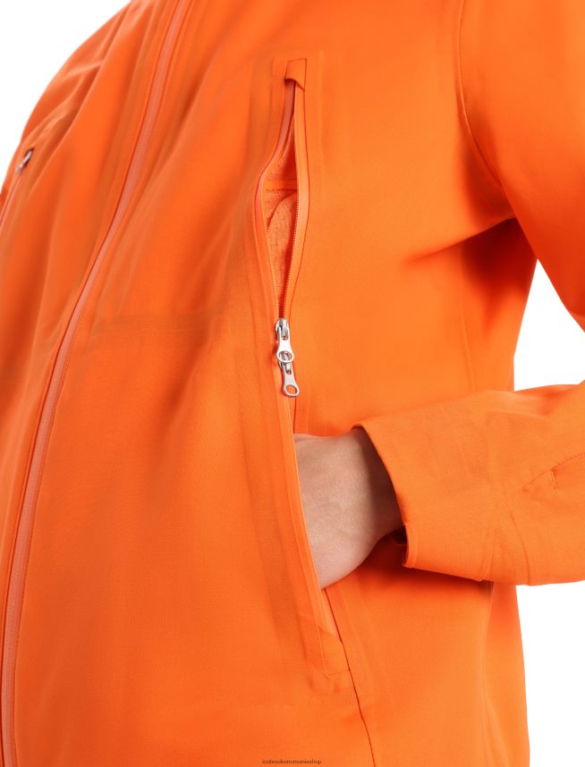 Icebreaker îmbrăcăminte flash femei jachetă cu glugă shell+ merinos DL46T828