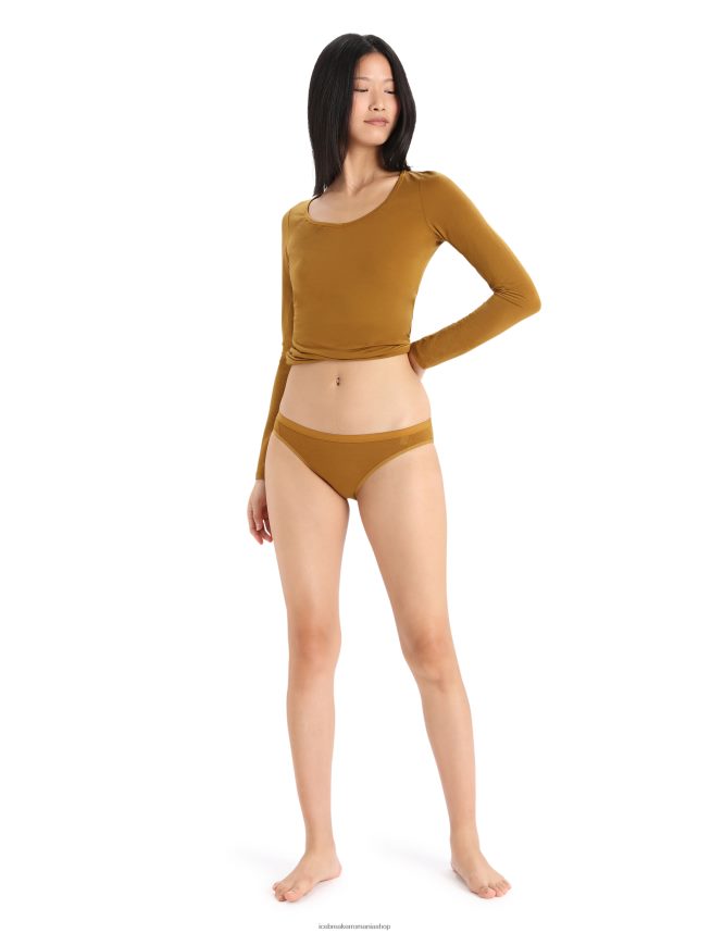 Icebreaker îmbrăcăminte cuișoare femei slip de bikini cu sirena merinos DL46T920