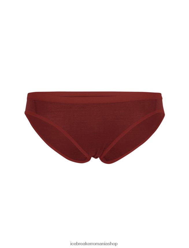 Icebreaker îmbrăcăminte espresso femei slip de bikini cu sirena merinos DL46T921