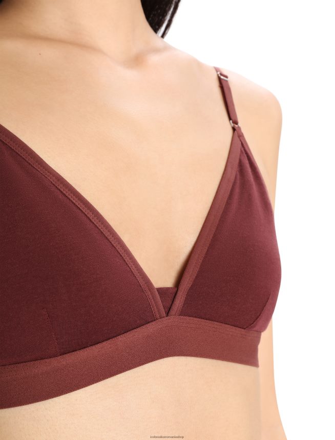 Icebreaker îmbrăcăminte espresso femei sutien siren merinos DL46T913