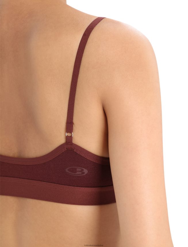 Icebreaker îmbrăcăminte espresso femei sutien siren merinos DL46T913