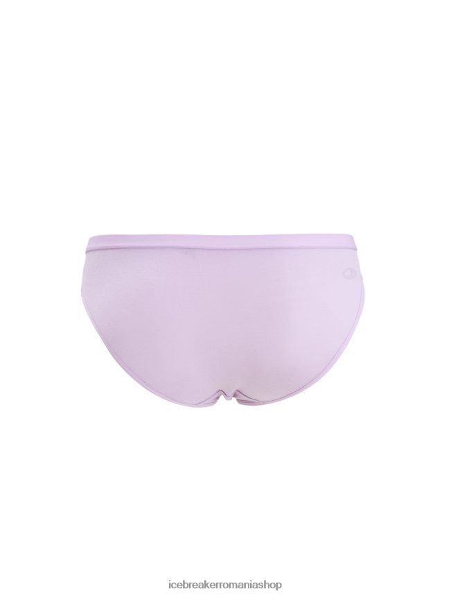 Icebreaker îmbrăcăminte privire violetă femei slip de bikini cu sirena merinos DL46T505