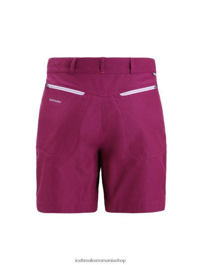 Icebreaker îmbrăcăminte du-te boabe femei pantaloni scurți de drumeție merino DL46T746