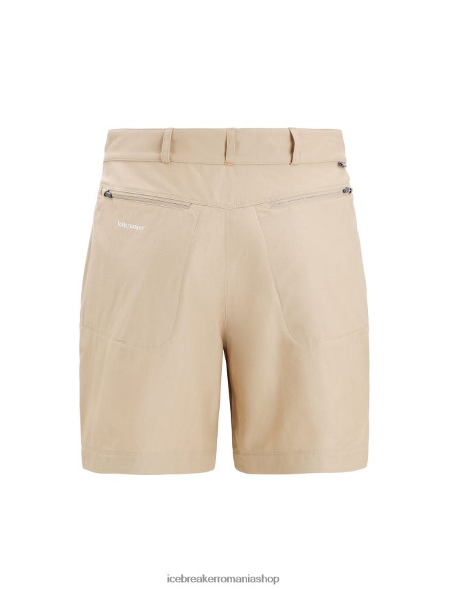 Icebreaker îmbrăcăminte nisip femei pantaloni scurți de drumeție merino DL46T747
