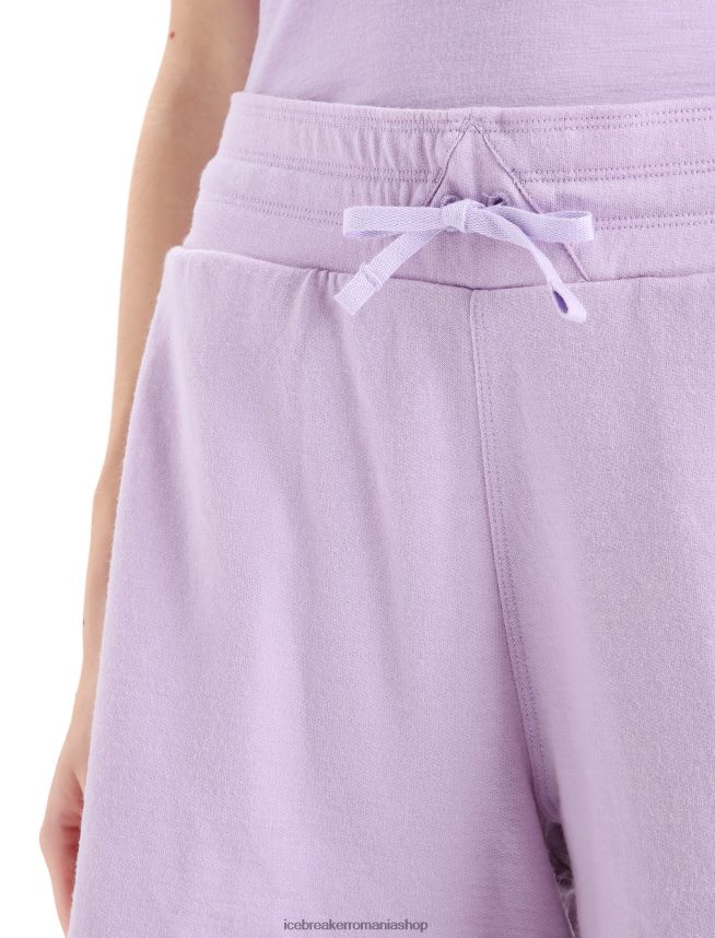 Icebreaker îmbrăcăminte privire violetă femei pantaloni scurți merino crush DL46T741