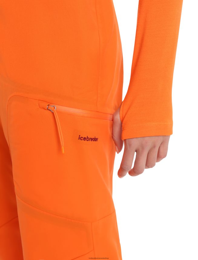 Icebreaker îmbrăcăminte flash femei coajă+ pantaloni merinos DL46T834