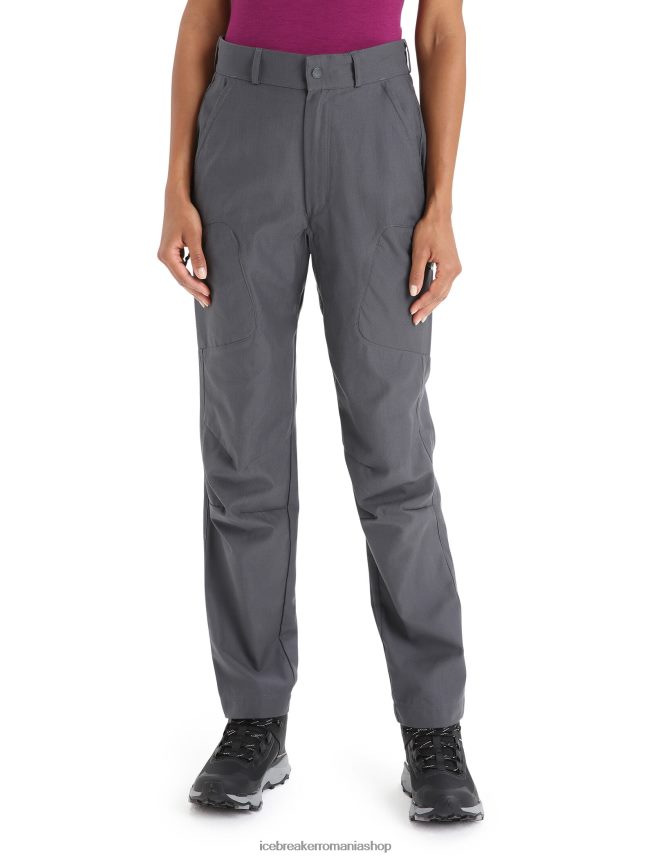 Icebreaker îmbrăcăminte muson femei pantaloni de drumeție merinos DL46T743