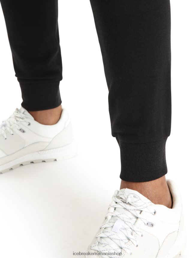 Icebreaker îmbrăcăminte negru femei pantaloni merino crush DL46T731